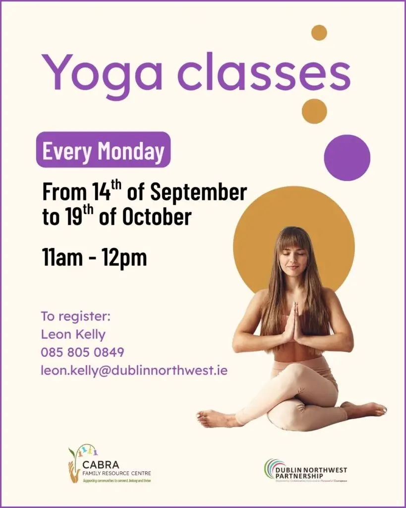 yoga information poster website